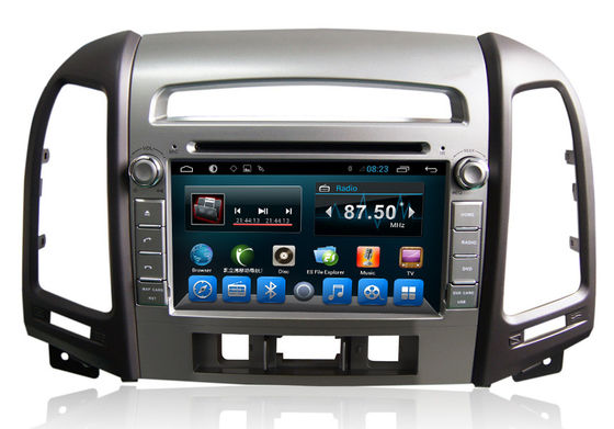 চীন Android Car GPS Glonass Navigation Hyundai DVD Player Santa Fe 2010-2012 High level সরবরাহকারী