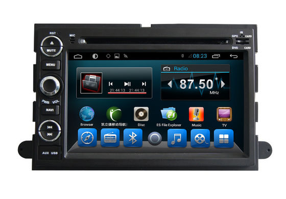 চীন Android Car Multimedia GPS FORD DVD Player For Explorer Expedition Mustang Fusion সরবরাহকারী