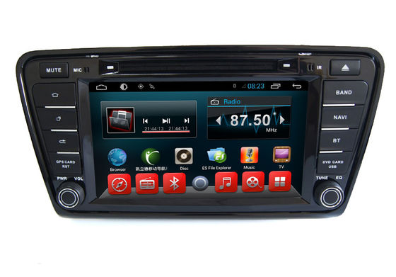 চীন Android Car Dvd MP3 MP4 Player VW GPS Navigation System Skoda Octavia A7 Car সরবরাহকারী