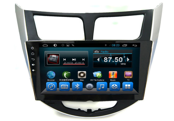 চীন Android 2 Din Radio System GPS Auto Navigation Verna Accent Solaris Car Video Audio Player সরবরাহকারী