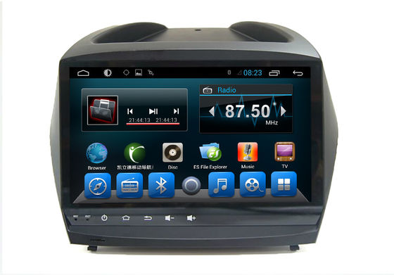 চীন Android 4.4 Quad Core Car Dvd Stereo Player  IX35 2012 Vehicle GPS System সরবরাহকারী