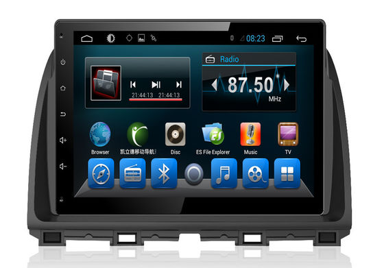 চীন 10 Inch Car Gps Navigation Android Quad Core Mazda CX-5 Touch Capacitive Screen সরবরাহকারী