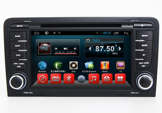 চীন 2 Din Central Entertainment System Android Car Navigation Audi A3 S3 RS3 With Bluetooth সরবরাহকারী