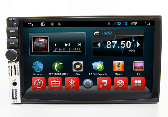 চীন 2 Din Car Radio Stereo DVD Player Car GPS Navigation System 7 Inch সরবরাহকারী