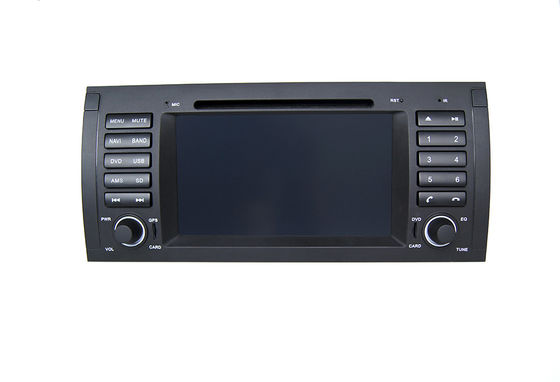 চীন 7 Inch Touch Screen Central Stereo Radio Car Navigation Systems In Dash For BMW E39 Car সরবরাহকারী