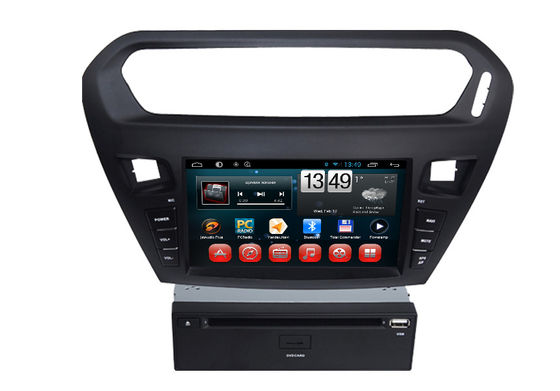 চীন Quad core PEUGEOT Navigation System With 8.0 Inch Touch Screen / Auto Rear Viewing সরবরাহকারী