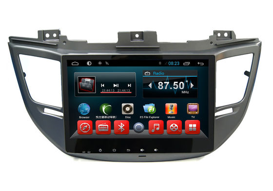 চীন HD 1024*600 Touch Hyundai Dvd Player , Tucsonix35 2016 In Dash Car Stereon Radio Gps সরবরাহকারী