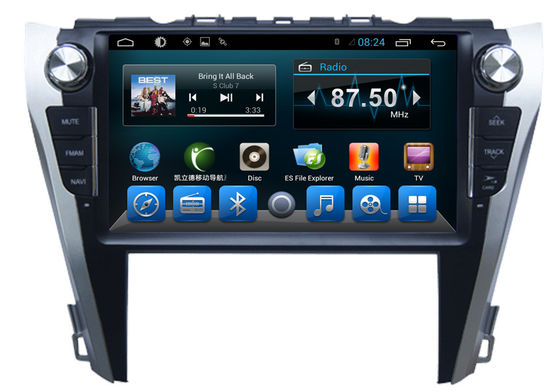 চীন HD Video 1080P Toyota GPS Radio Camry 10.1 Inch Touch Screen সরবরাহকারী
