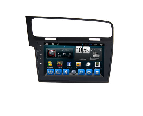 চীন Volkswagen Android Car GPS Navigation Touch Screen Audio Wifi Mp3 / Mp4 For VW Golf 7 সরবরাহকারী