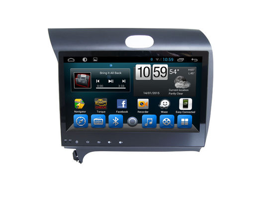 চীন Sat Nav 2 Din Car Stereo For KIA K3 With Navigation , Android Car Dvd Player সরবরাহকারী