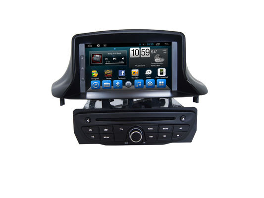 চীন 2din GPS Car Navigation System DVD Audio Stereo Touch Screen For  Megane সরবরাহকারী