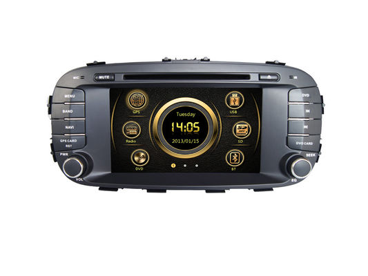চীন In Car DD CD Player 3G Bluetooth SWC Camera Input Aux In for KIA Soul সরবরাহকারী