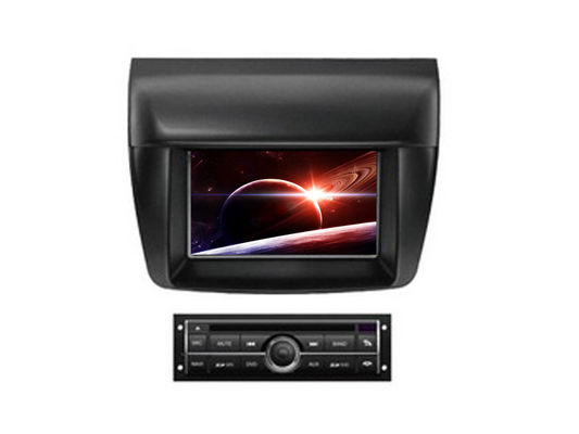 চীন Double din car dvd player with screen radio gps for mitsubishi l200 triton সরবরাহকারী