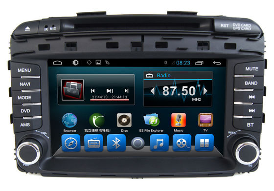 চীন In Dash Car Multimedia System Auto DVD Player GPS Android Quad Core Sorento 2015 সরবরাহকারী