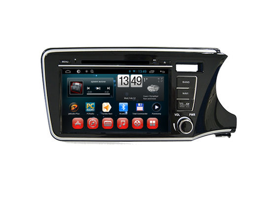 চীন Android Radio Bluetooth Dvd Player Honda Navigation System For City 2014 Right Hand সরবরাহকারী