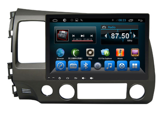 চীন Android4.4  2006 HONDA Civic Navigation System / Car DVD GPS Navigation for Honda Civic 2006-2011 সরবরাহকারী