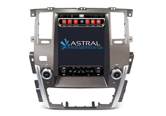 চীন Car Entertainment System Double Din Stereo With Navigation 12.1 Inch Nissan Patrol 2012-2017 সরবরাহকারী