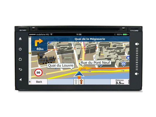 চীন Mirror Link Touch Screen Car Dvd Player For Toyota Universal , Toyota Navigation System সরবরাহকারী