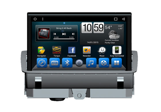 চীন In Dash Gps Auto Audi Q3 Car Multimedia Navigation System Bluetooth Octa Core সরবরাহকারী