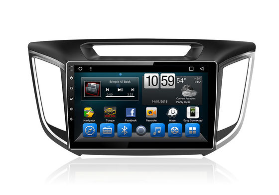 চীন Car GPS Unit Android System Double Din Radio With Navigation Touch Screen Ix25 Creta সরবরাহকারী
