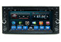 Black 2 Din Car Dvd Player GPS Navigation System For Toyota Universal সরবরাহকারী